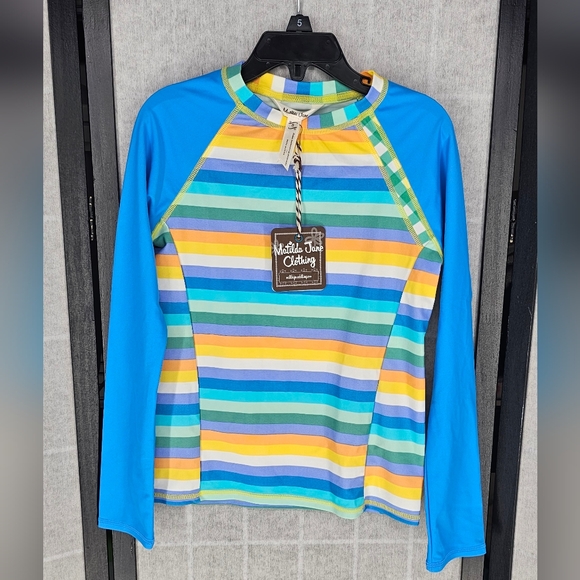 NWT Rashguard top size 8Y Multicolor - Picture 2 of 5